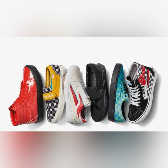 Vans X David Bowie Sk8-Hi Platform 2 "Ziggy Stardust" *NWT* - Picture 11 of 12